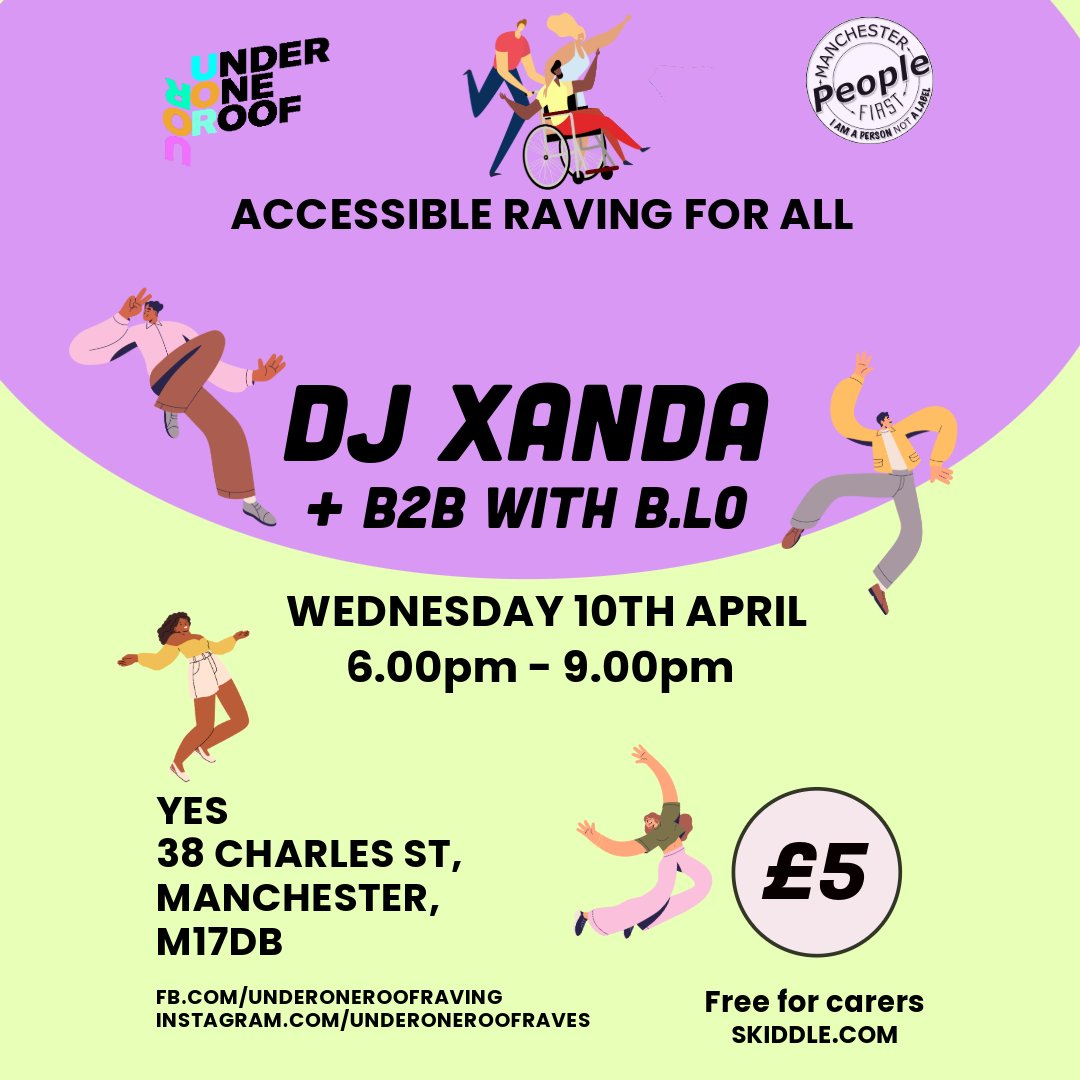 Our next party at @yes_mcr with @firstmcr is not long away! We're really excited to welcome DJ Xanda back for a special all-night-long, he'll be joined for the final hour for a B2B with b.lo 🌟 Tickets are moving quickly, so grab yours @skiddleuk skiddle.com/e/38140649