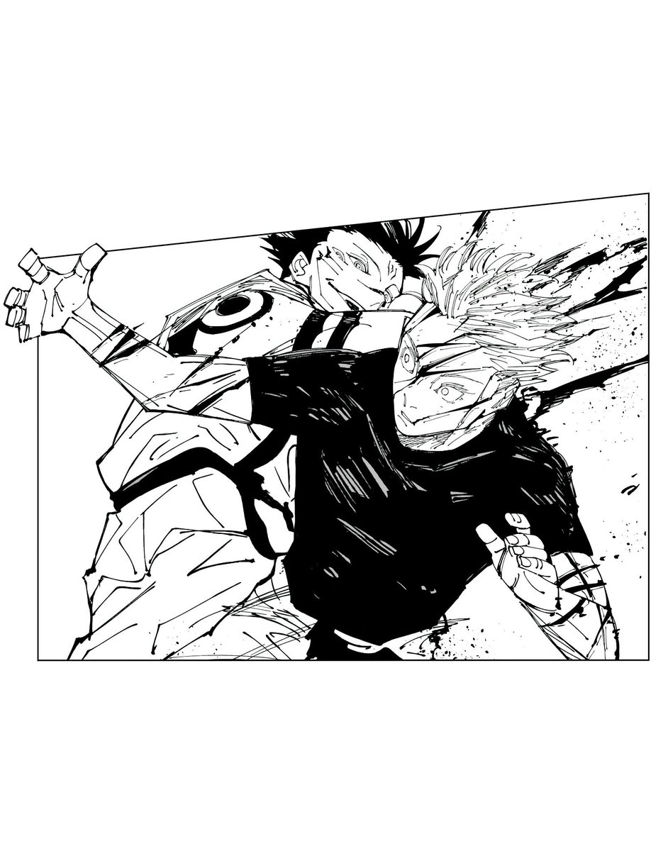 DoudouReviews's tweet photo. #JujutsuKaisen 

pas un jour sans que je pense à la version anime de ce combat qui sera juste STRATOSPHÉRIQUE surtout après avoir vu Sukuna vs Makora 😮‍💨 https://t.co/1mbfkUlVhN
