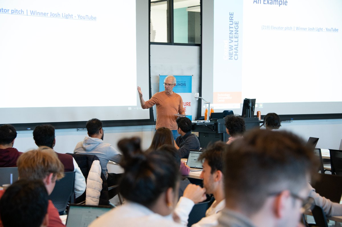 The Cozad New Venture Challenge focuses on democratizing entrepreneurship education, fostering an entrepreneurial mindset, and propelling new business ventures. 

We are proud to host our largest cohort to date with 140 teams and 450 students! 🔸🔹

More: tec.illinois.edu/news/65529