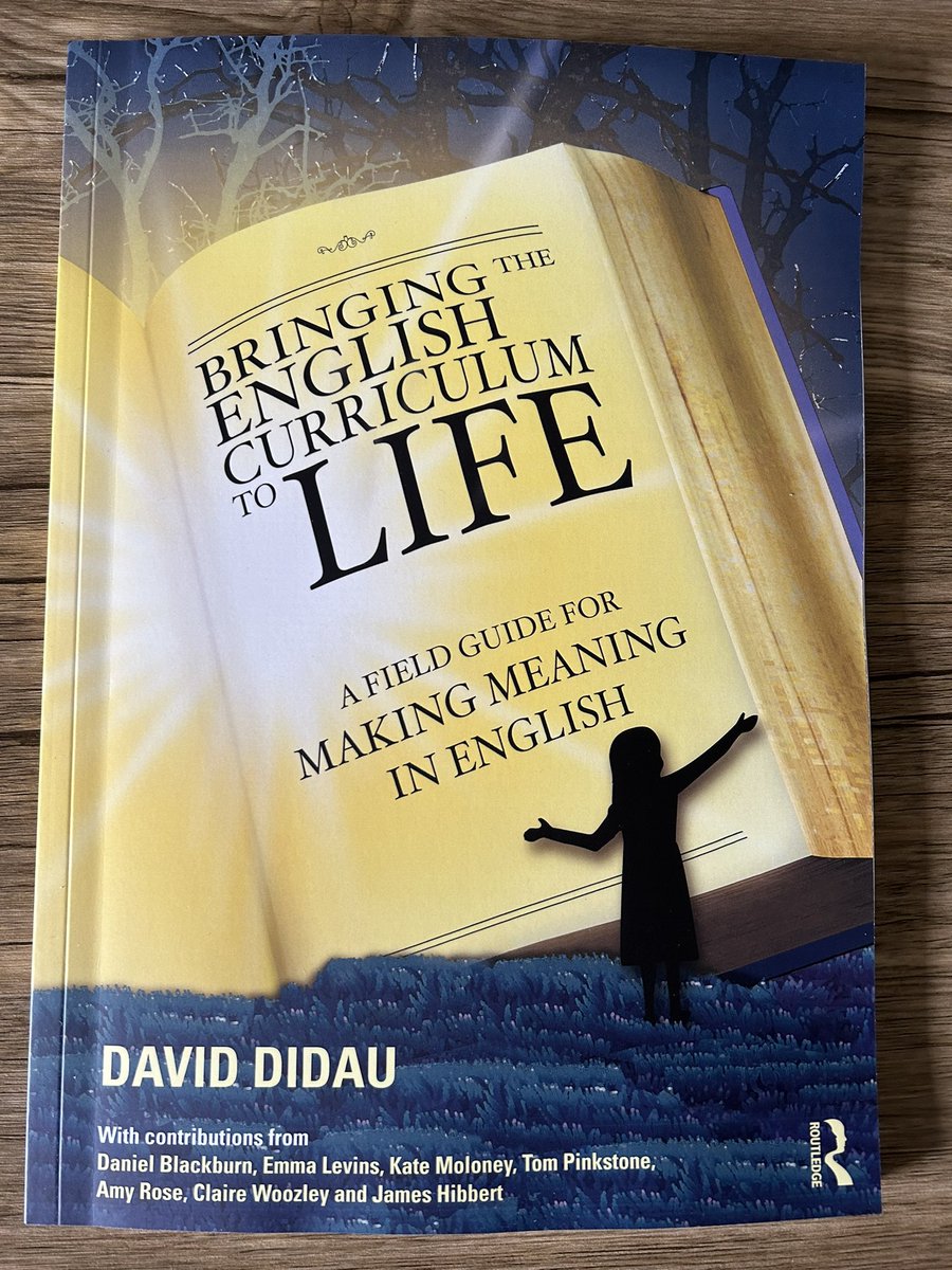 I am SO EXCITED that this arrived while I was at work. It’s going to be an essential book for any English teacher, Head of English, Trust Lead - how to plan and implement a knowledge rich curriculum. So pleased to have contributed - thanks to @DavidDidau for being so generous.