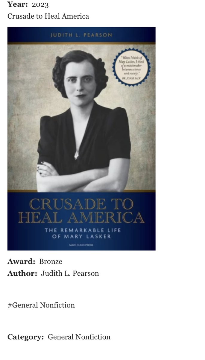 GCWA_SWFL's tweet image. GCWA Member News:
Congratulations to best-selling and award-winning author, Judith L. Pearson, for being chosen the 2024 Bronze Florida Book Award winner.
Read the prologue at JudithLPearson.com