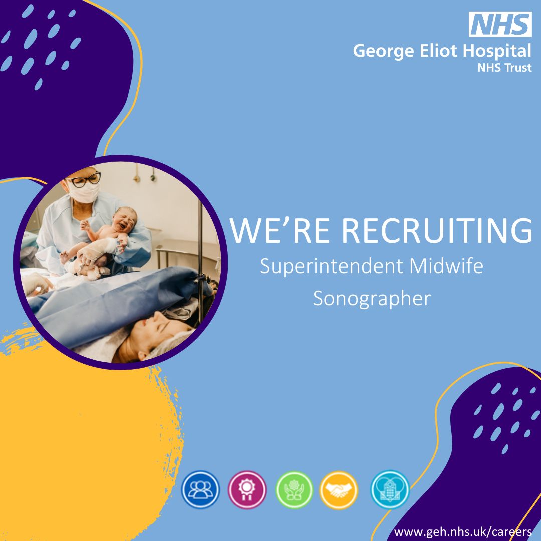 Come and join us as Superintendent Midwife Sonographer today! See more details below for this exciting opportunity: jobs.nhs.uk/candidate/joba…