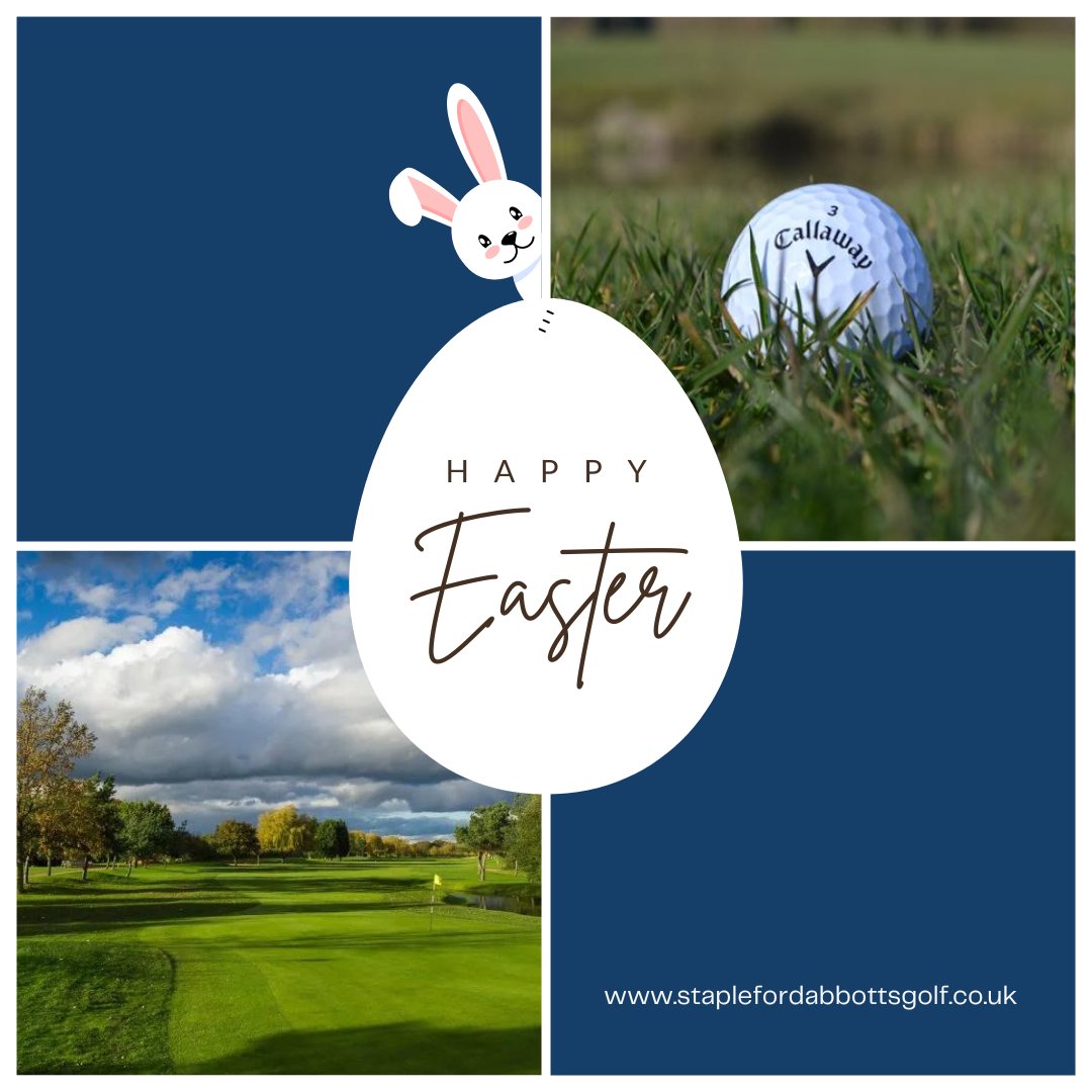 🐰Hop into your Easter break at Stapleford Abbotts Golf Club 🏌️🐥 Book your tee time today at #StaplefordAbbottsGolfClub Email info@staplefordabbottsgolf.co.uk or call the club at 01708 381108. 📍Stapleford Abbotts Golf Club, Horsemanside, Tysea Hill, Romford, Essex RM41JU