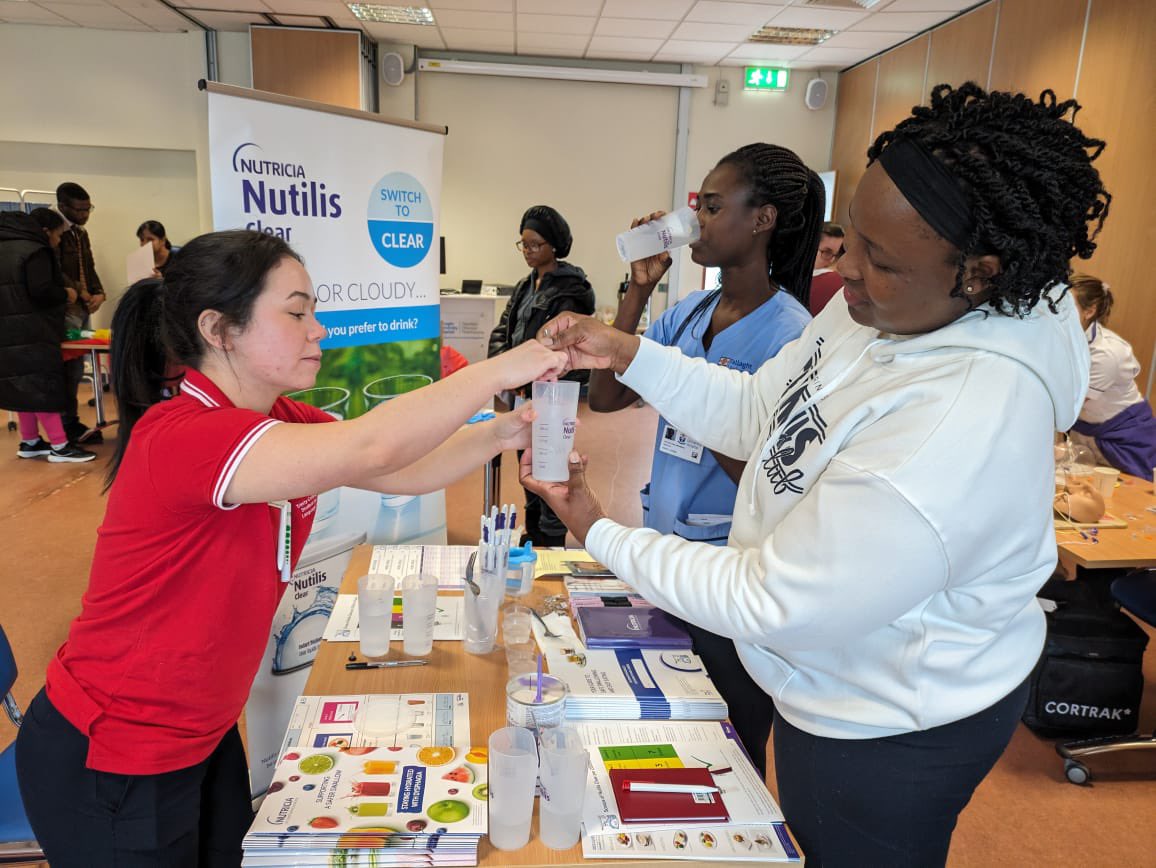 The Nursing Clinical Skills Workshop yesterday was a terrific success!🌟 Thanks to our SLTs and our 2nd and 4th year @ClinSpeechTCD students for providing ongoing education and training for IDDSI recommendations in TUH @TUH_Tallaght @ainemlynch11 @CLDTallUniHosp