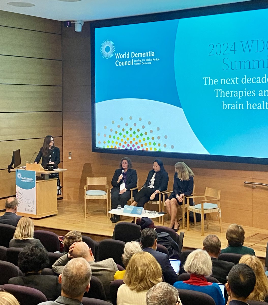 “We need to find the tipping point for dementia. In smoking they reached it. What is the tipping point to motivate a sustained lifestyle change for brain health?” — Franca Gatto during today’s session on maintaining brain health.