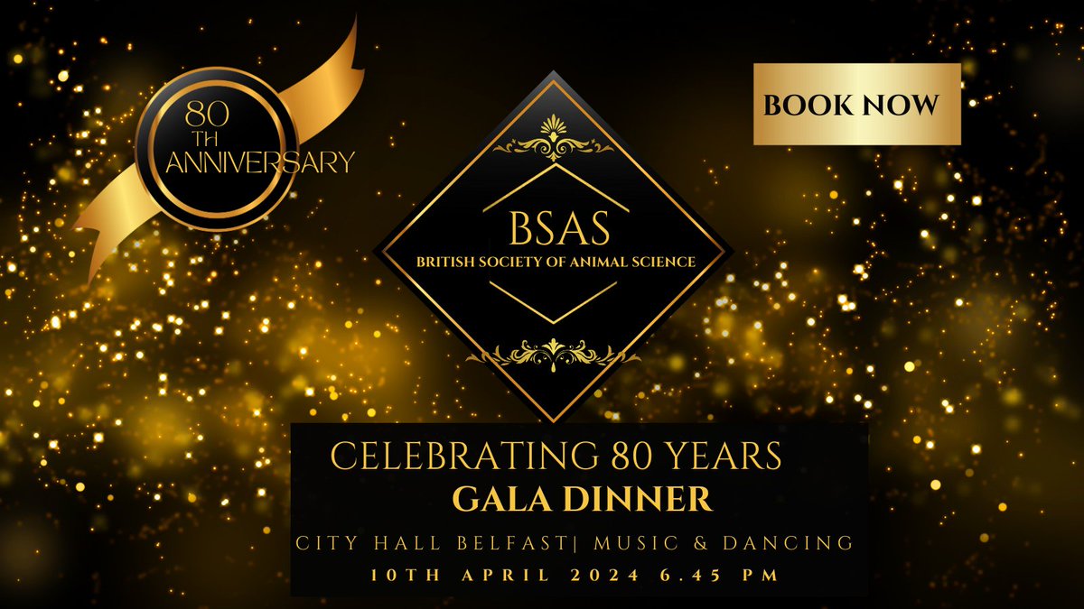 Tickets are still available for the #BSAS2024 special 80th anniversary gala dinner. Booking is essential bit.ly/3GcbKtY 👔Dress code is smart casual