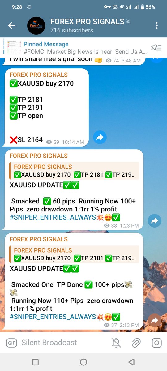 Forex signals with an accuracy of 99.99% through our new group
Link Group : 
t.me/PRO_FORX_SIGNA…
#AustraliaFinancialmarket #dubaiFinancialmarket #ukFinancialmarket #EgyptFinancialmarket #saudiFinancialmarket #omanFinancialmarket #qatarFinancialmarket #KuwaitFinancialmarket