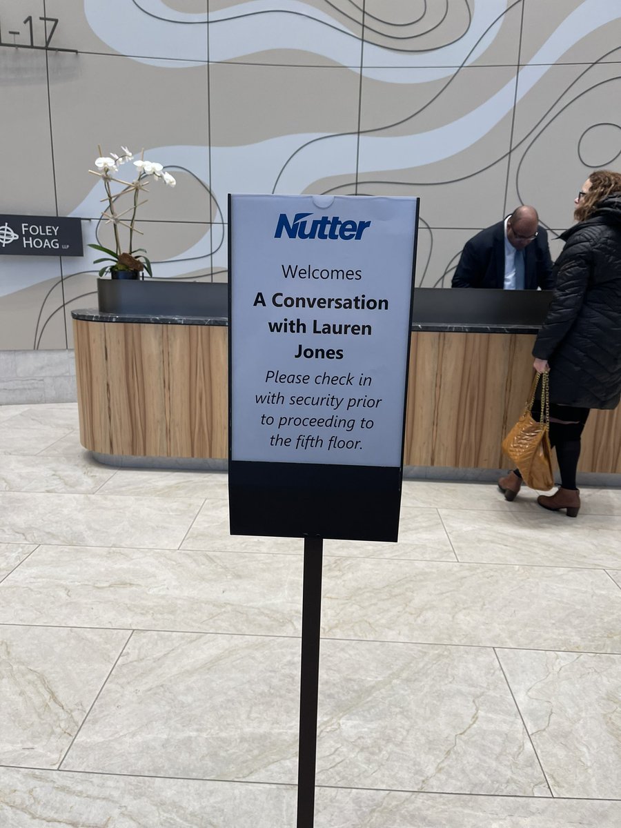 Thanks to MBR Member @NutterLaw for hosting a thoughtful and timely conversation with @MassLWD Sec. Lauren Jones @lojones7383, who outlined the Healey-Driscoll Administration’s ambitious workforce plan. “People need to be at the heart of our competitiveness agenda.” We agree!