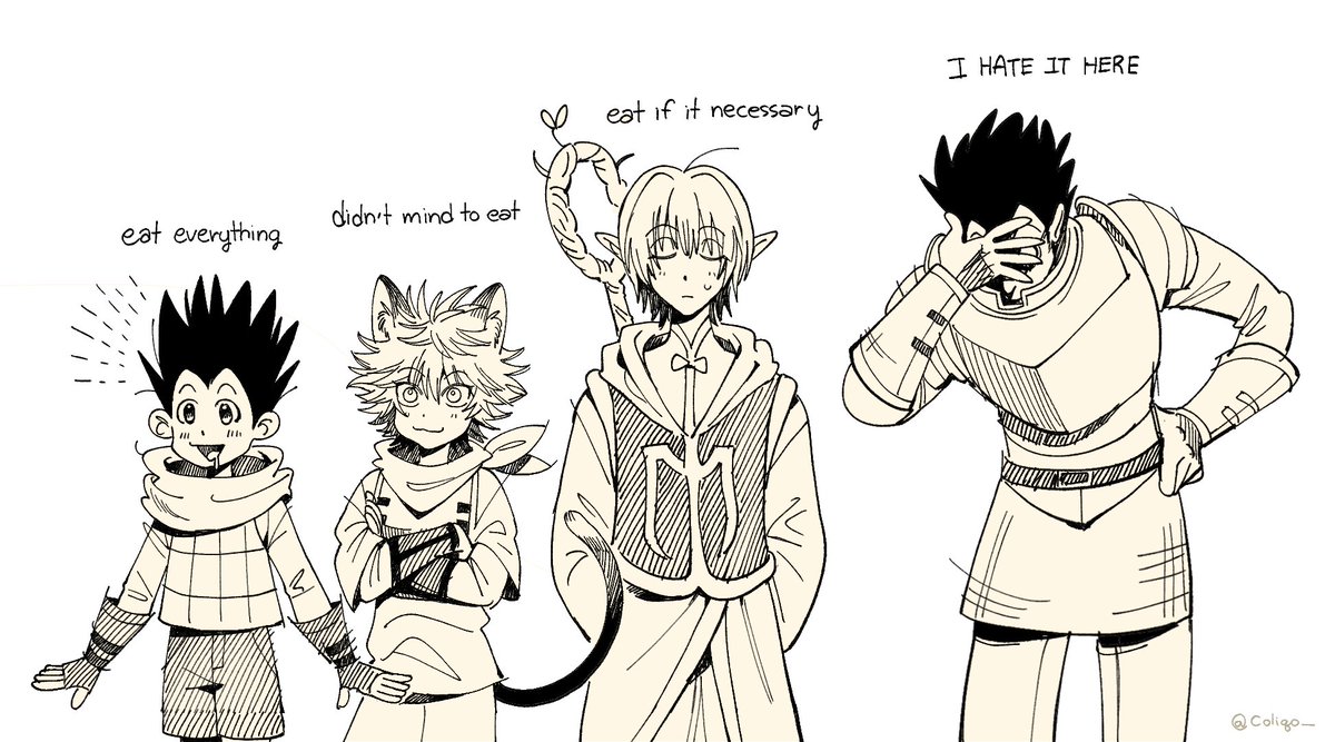 Coliqo_'s tweet photo. this just popped up in my head lol

#hxh #hxhfanart https://t.co/Ysic3y8uUJ