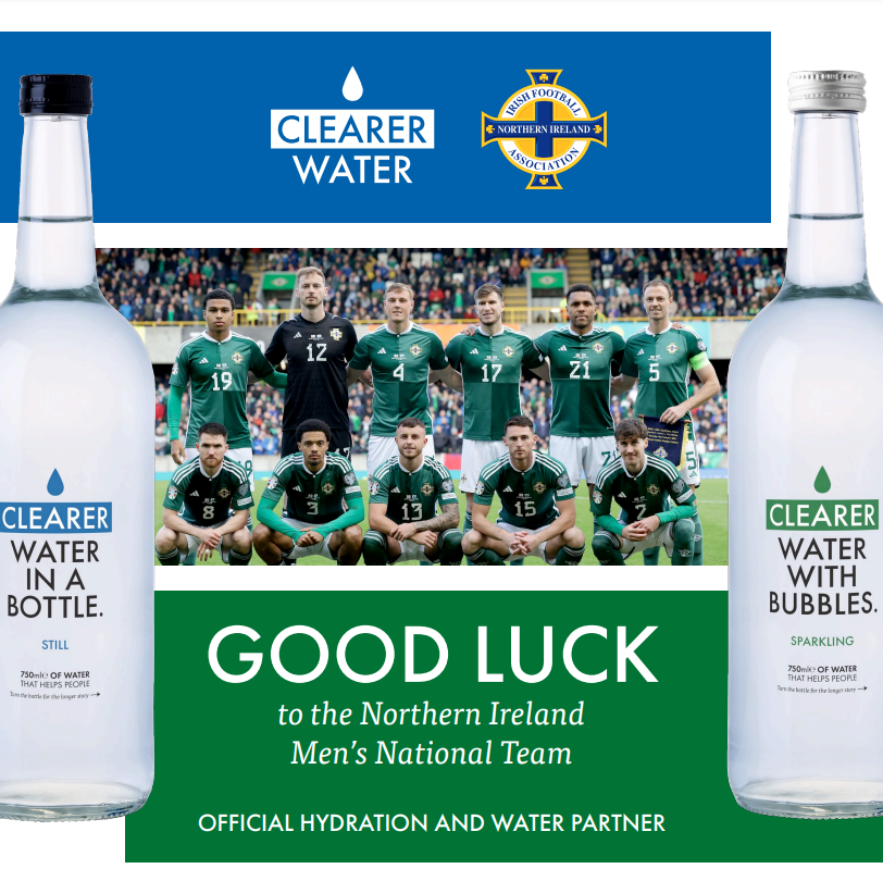Good luck to the Northern Ireland Men's team ahead of tonight's game against Scotland. Watch it live on @BBCSport. #GAWA #WaterThatHelpsPeople @NorthernIreland @IrishFA