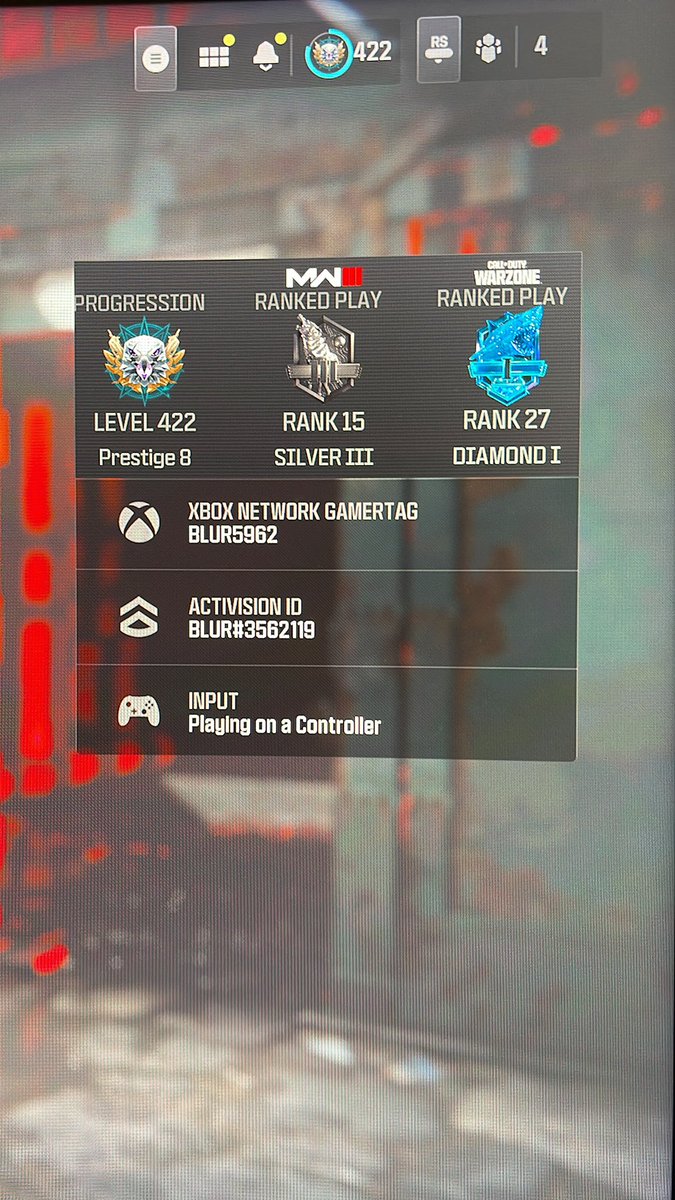Unger34's tweet photo. @CallofDuty Happy #REBIRTHDAY BLUR#3562119 @CallofDuty https://t.co/2HCMuIQqtD