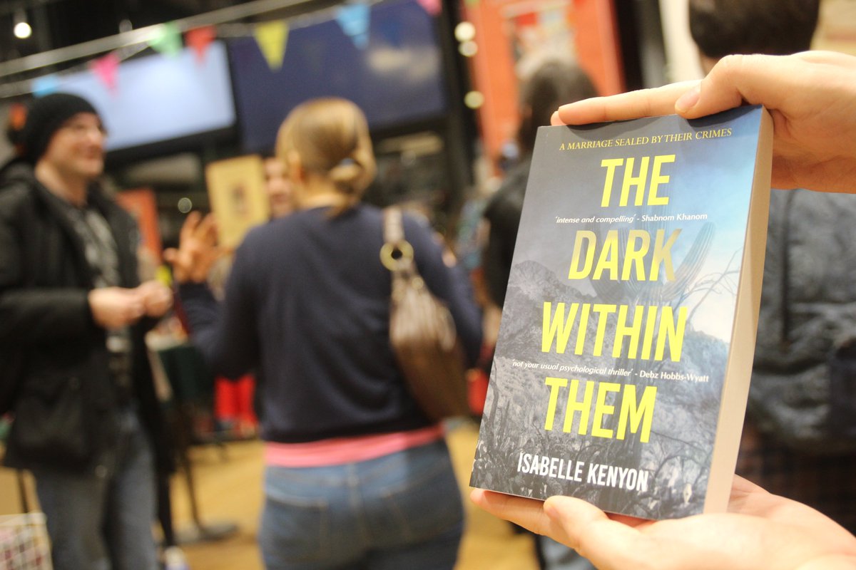 It's publication day for The Dark Within Them! If you run to your local bookshop now, you just might spy it on those crime shelves... '@kenyon_isabelle's book explores themes of faith, motherhood and marriage with nuance'. - @crimeculture flyonthewallpress.co.uk/product-page/t…