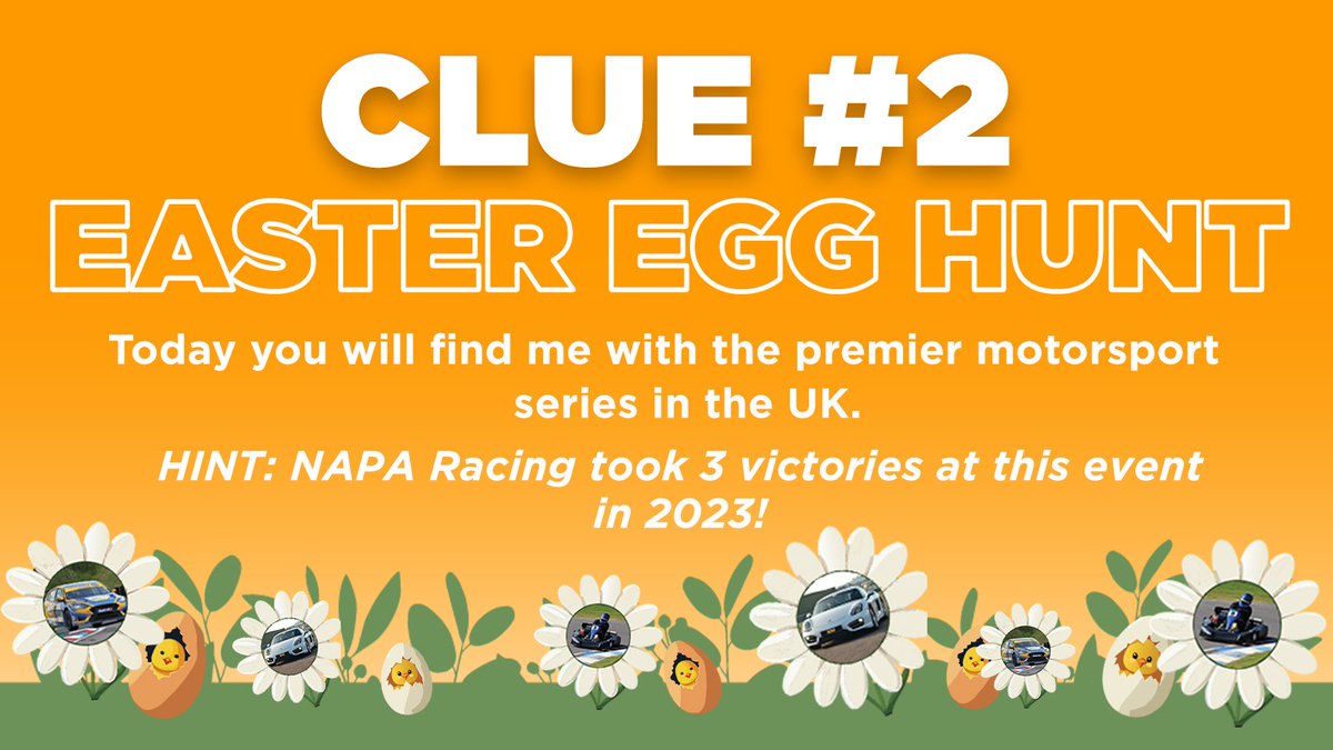 🐰🥚 THRUXTON EASTER EGG HUNT - DAY 2 🐰🥚 Today's clue will take you on a journey to where the roar of engines meets the thrill of competition. Get ready to discover the next Easter egg on our website. thruxtonracing.co.uk Check back tomorrow for another clue. Happy hunting