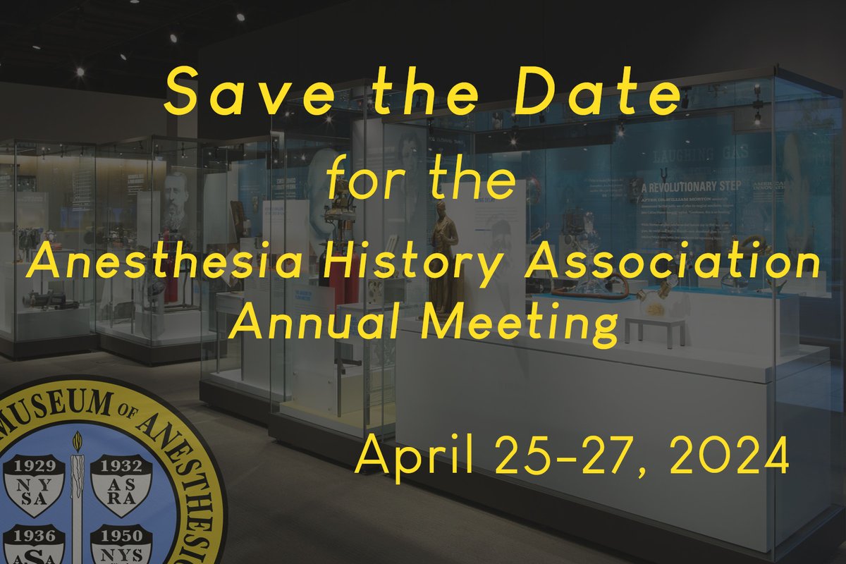 DEADLINE EXTENDED! The deadline to book your hotel for the AHA Annual Meeting has been extended to April 10th. Details and the link can be found on AHA's website at ahahq.org or the WLM's website at woodlibrarymuseum.org/aha-2024.