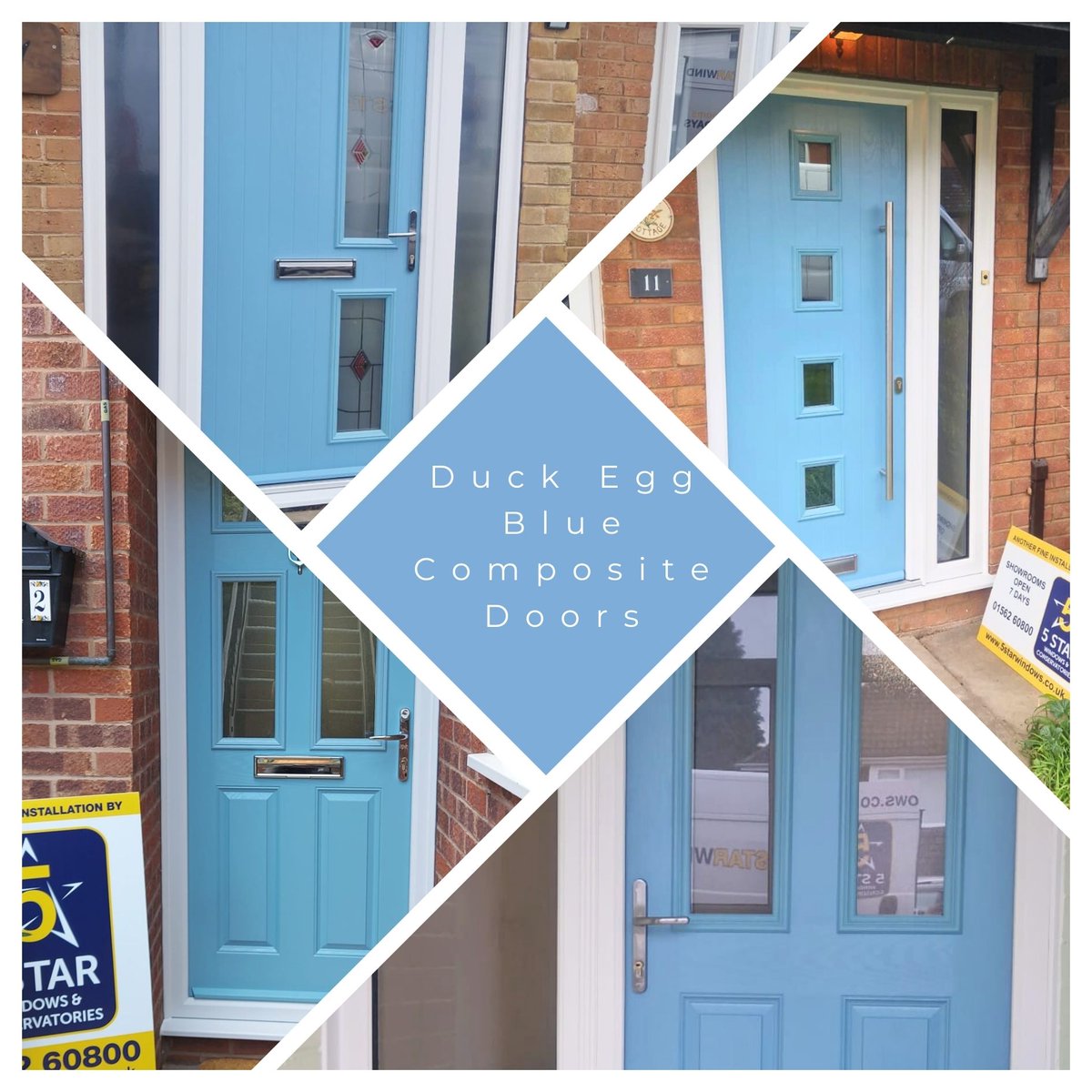 We do like to think outside of the box here at 5 Star so in addition to traditional favourite front door colours we also offer a selection of contemporary classics including anthracite grey, chartwell green...or even duck egg blue. 5starwindows.co.uk/free-quotation/ #GoodFriday