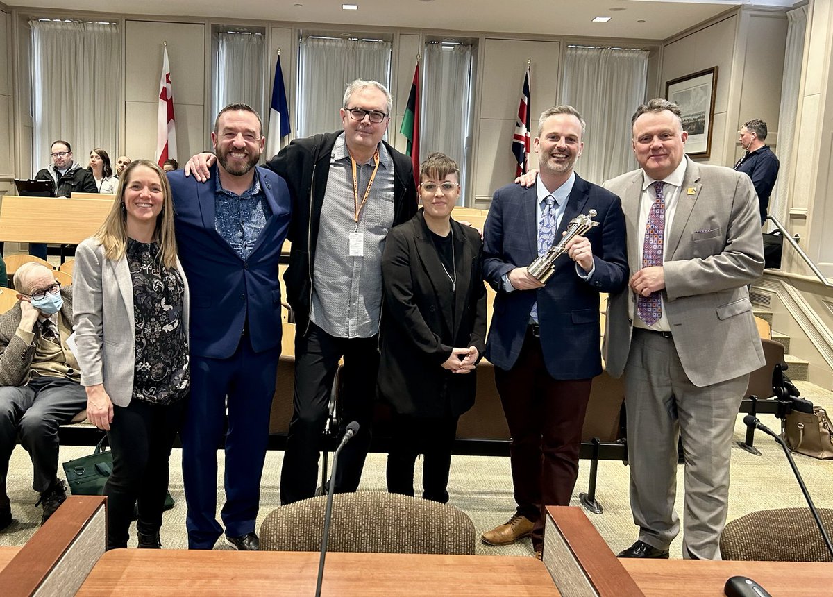 Honouring some of our awesome HRM Employees who played a huge role in the success of the HFX Juno Awards. ⁦<a href="/hfxcivicevents/">Halifax Civic Events</a>⁩ ⁦<a href="/HfxRegPolice/">Halifax_Police</a>⁩ ⁦<a href="/HfxShan/">Shannon Miedema</a>⁩. What a great team !