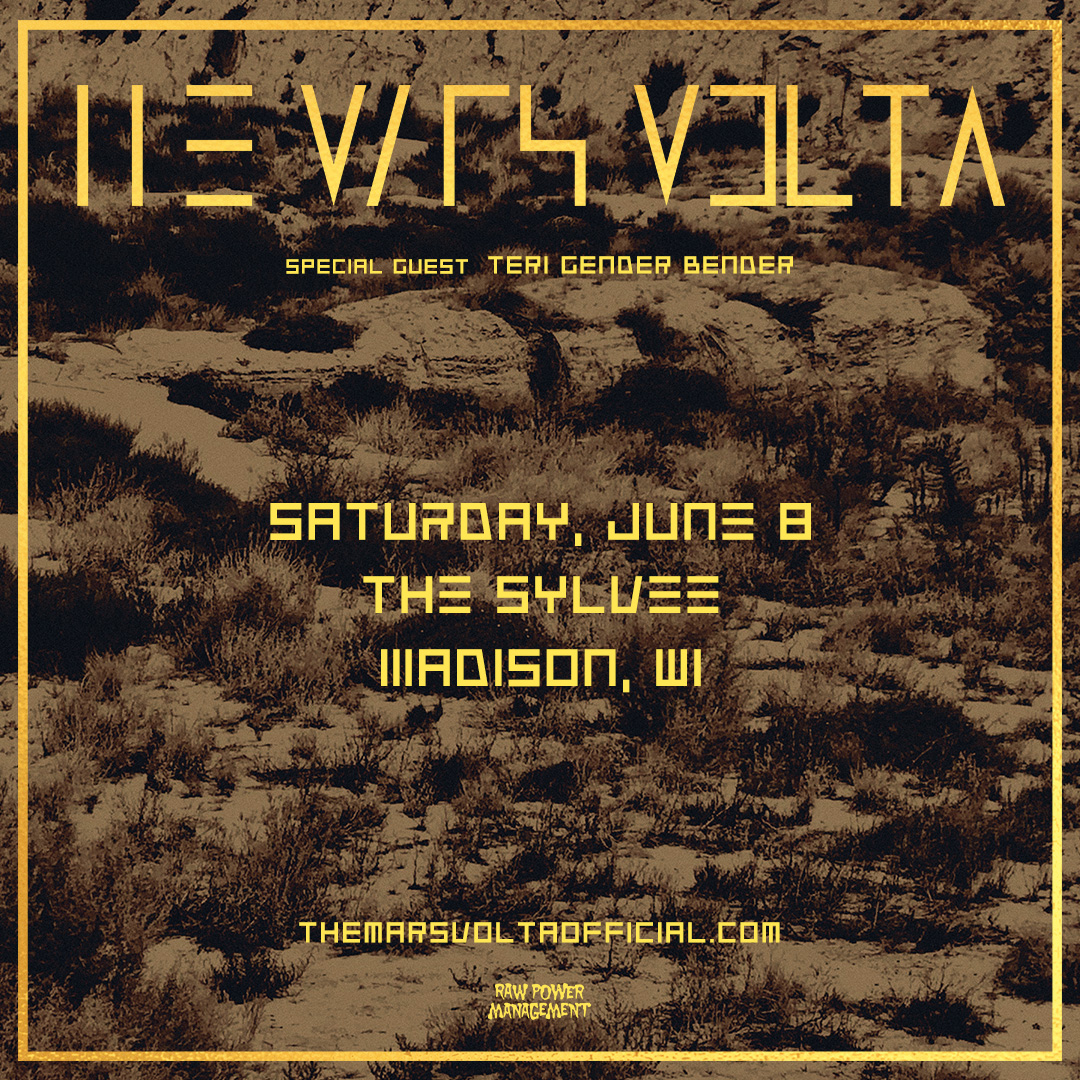 Madison, WI. On June 8th we will perform at The Sylvee. Tickets here: ticketmaster.com/the-mars-volta…