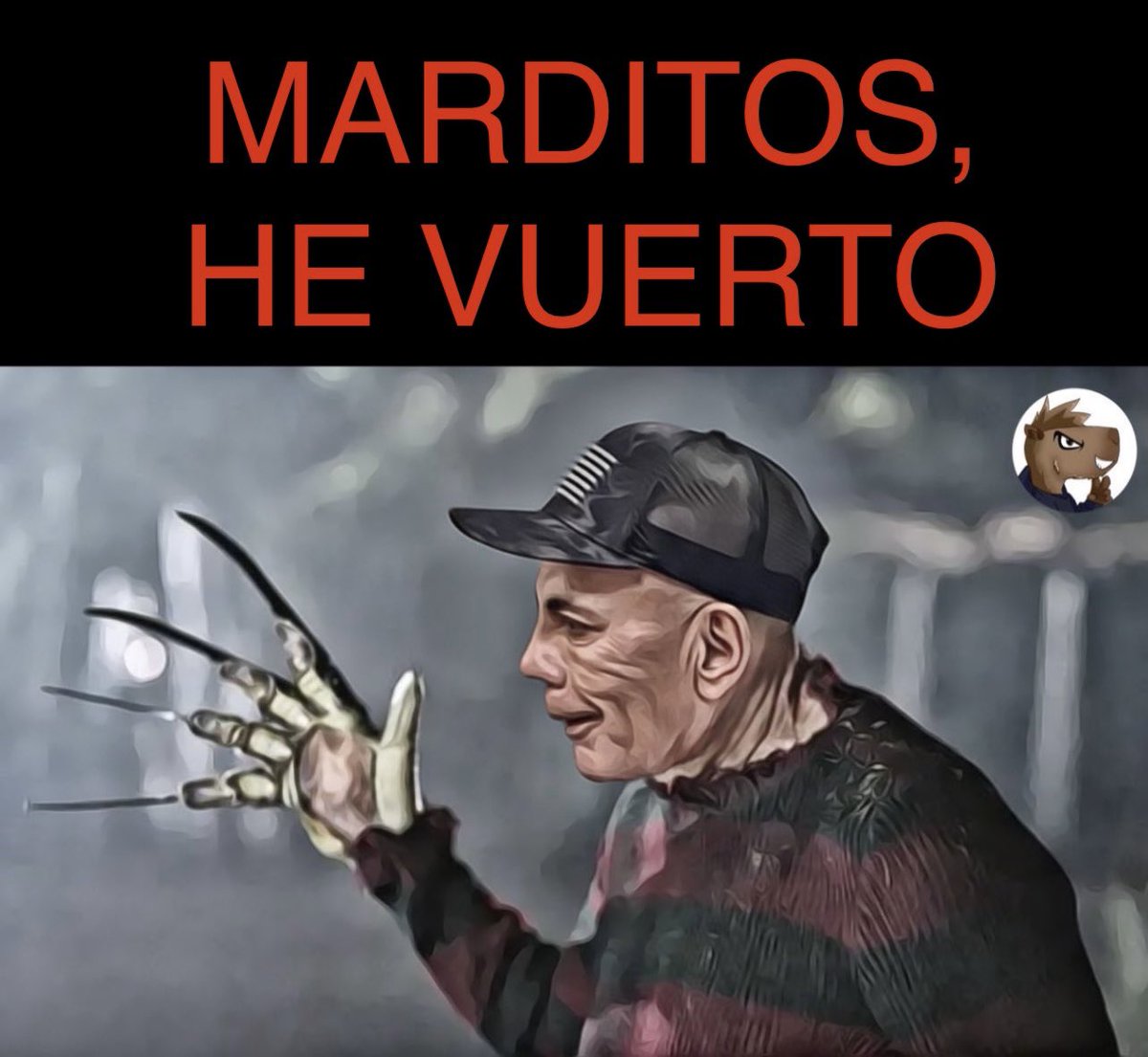 Como en las películas de terror