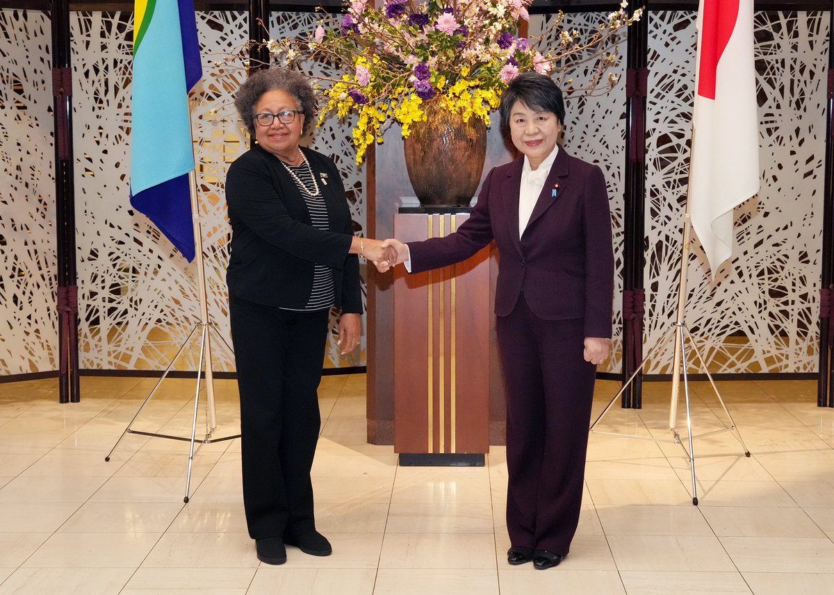 The #CARICOM-Japan Friendship Year 2024 was launched in #Tokyo on Tue 26 March. At the launch event I noted our history of strong partnership on matters incl. climate change, energy, culture, tourism and IT. rb.gy/pmijj3