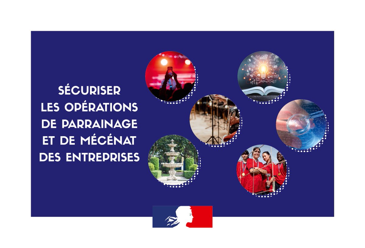 [🆕GUIDE] 𝐒𝐞́𝐜𝐮𝐫𝐢𝐬𝐞𝐫 𝐥𝐞𝐬 𝐨𝐩𝐞́𝐫𝐚𝐭𝐢𝐨𝐧𝐬 𝐝𝐞 𝐩𝐚𝐫𝐫𝐚𝐢𝐧𝐚𝐠𝐞 𝐞𝐭 𝐝𝐞  𝐦𝐞́𝐜𝐞́𝐧𝐚𝐭 𝐝𝐞𝐬 𝐞𝐧𝐭𝐫𝐞𝐩𝐫𝐢𝐬𝐞𝐬  
🎯: permettre au mécénat &amp; au parrainage de se développer au profit de la société civile comme des #entreprises
url-r.fr/SPhXo