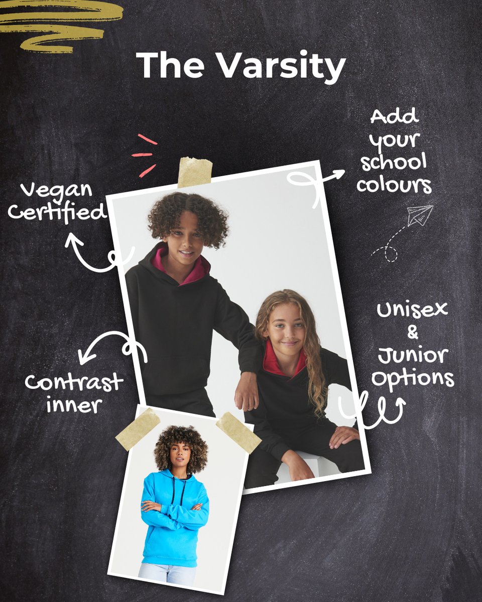 Elevate your Leavers squad with our Varsity Hoodie – the ultimate symbol of unity and achievement. 🎉 

Mark your calendars for Friday, the 29th, when our exclusive collection launches!

#LeaversUnity #TeamSpirit #VarsityStyle #Leavers2024 #ClassOf2024