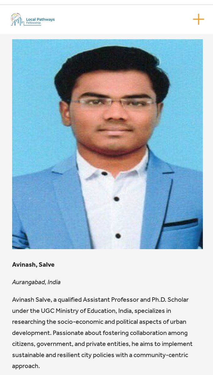 Avisalve98's tweet image. Proud to be part of the #LocalPathways Fellowship 2024 cohort. A network of 103 young urban leaders who will champion #SDG11
@SDSNYouth