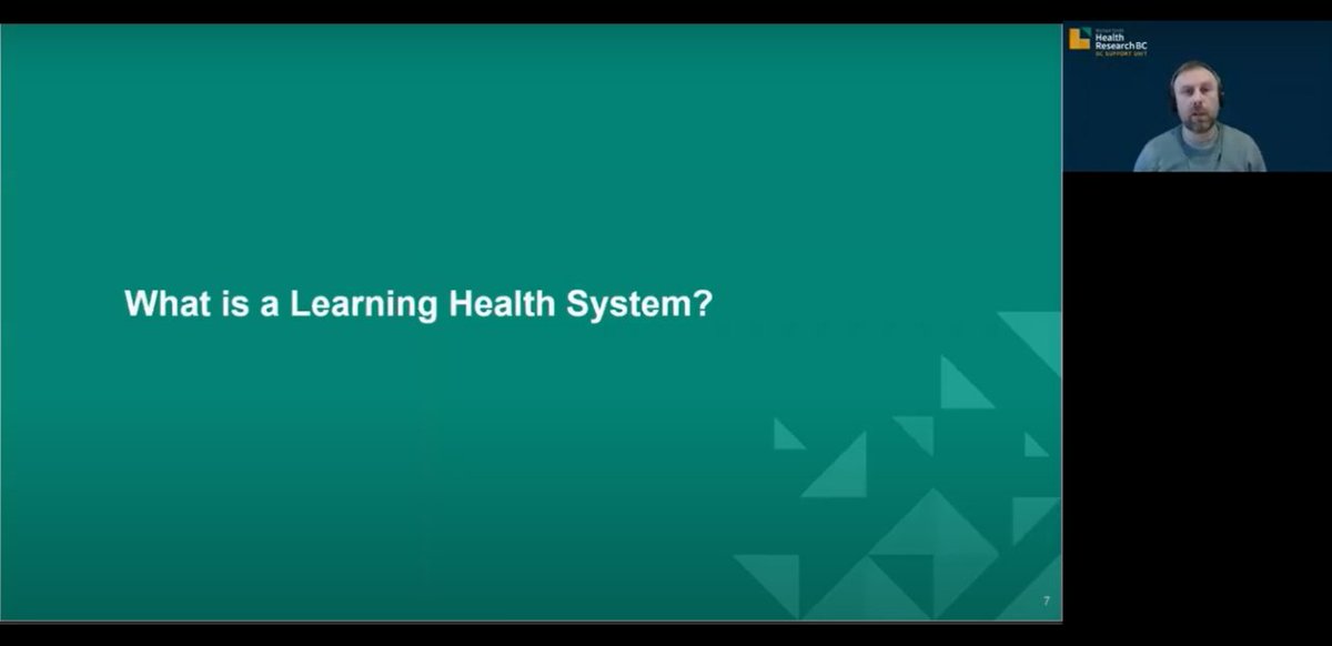 Earlier this month, the BC SUPPORT Unit presented a provincial vision for learning health systems (LHS). We shared what a learning health system is and what could help support LHS in BC. Watch the recording: bit.ly/3PEKxoR Thank you @FoundryBC for hosting us. @LLi_1