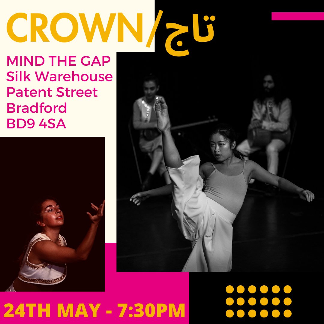 CROWN/تاج is the UK’s first touring production by Company Scheherazade combining classical Persian dance, contemporary dance, and Sufi movement. #KalaSangam #Bradford2025 #BradfordEvents #MindTheGapStudios #ClassicalPersianDance #BradfordEvents #Bradford Tickets-Link in our bio!
