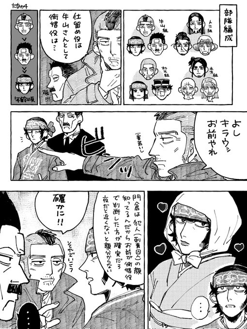 25巻の部隊編成と役決め想像 