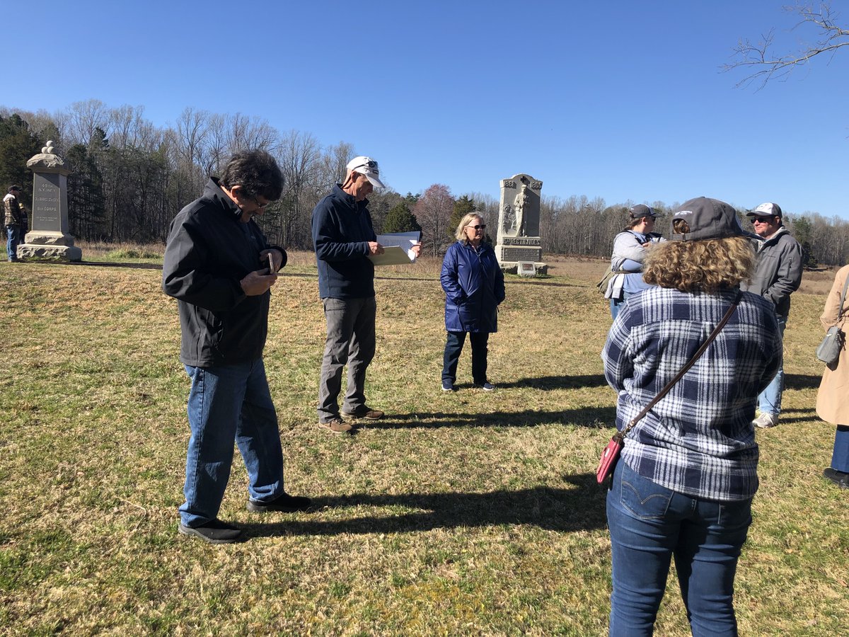 Our Spring Campaign participants are enjoying a fascinating visit to Civil War sites in Fredericksburg and Spotsylvania. We will be announcing the site of the 2025 Spring Campaign soon! 📷 Photos courtesy Jillian Sasso