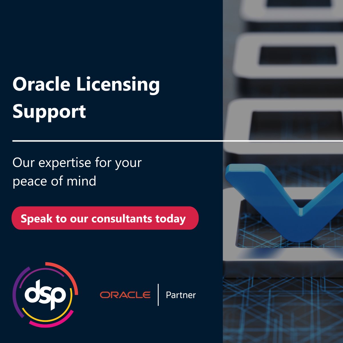 Our team of licensing specialists are here to help you work through your licensing requirements with simplicity and ease. Our services are tailored to meet your needs, and we will work closely with you to understand them. Find out more: bit.ly/4aq19IQ #oraclelicensing