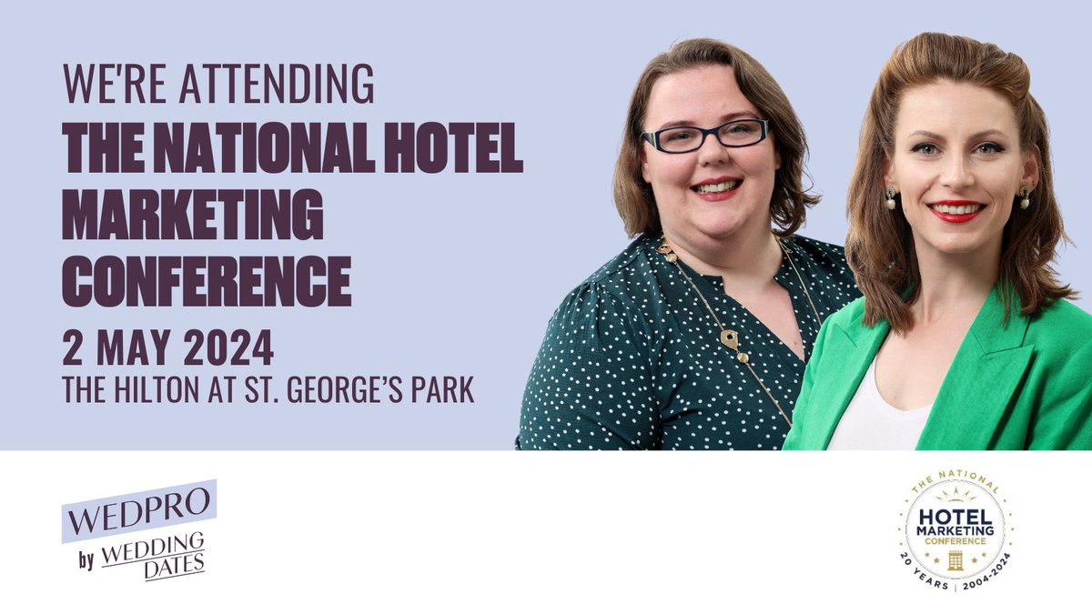 🎉 Exclusive Offer! 🎉 Join us at the National Hotel Marketing Conference on May 2nd at Hilton, St George's Park. Save £50 with code WEDD225. Register now at hotelmarketingconference.co.uk #NHMC2024 @NHMCinfo