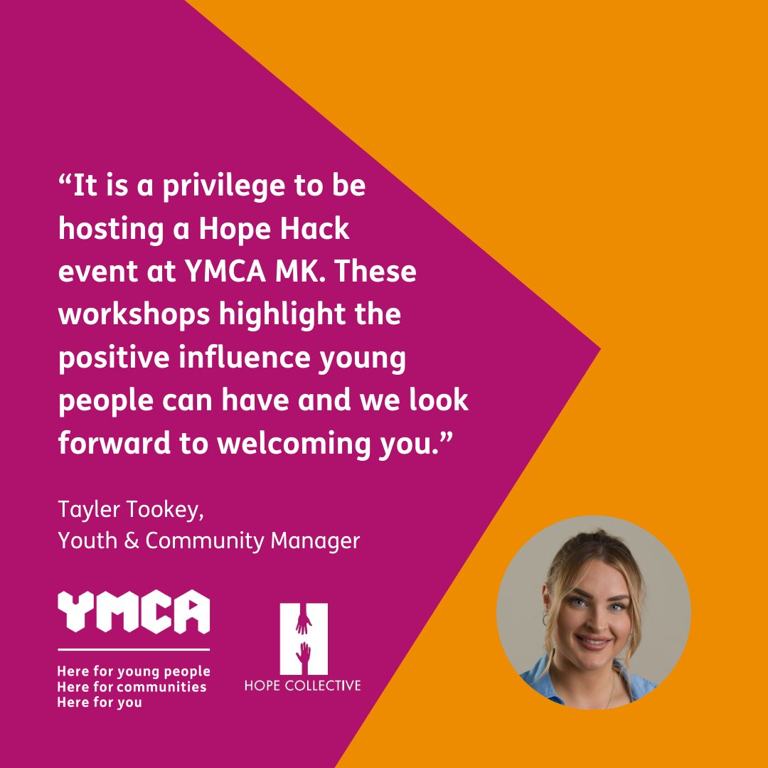 It's 1 day to go until @MKYMCA Hope Hack!📅 We are so excited to welcome everyone and highlight the voices of #YoungPeople to create real change.🗣️ Comment below if you'll be there👇 #YMCAMK