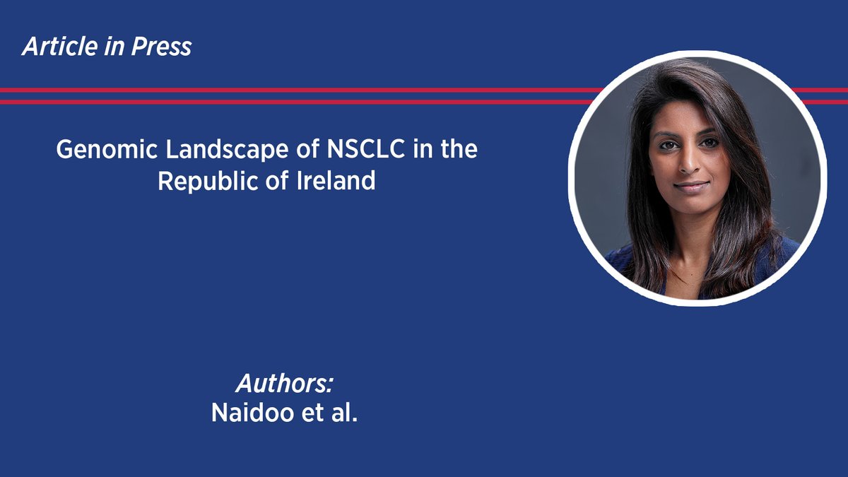 A first retrospective study to comprehensively characterize the genomic landscape of #NSCLC in Ireland, which has a higher prevalence of pts w/KRAS-mt NSCLC & a lower prevalence of ALK, ROS1 & RET fusion-positive NSCLC, compared w/similar data sets. bit.ly/3vrWU0w #LCSM