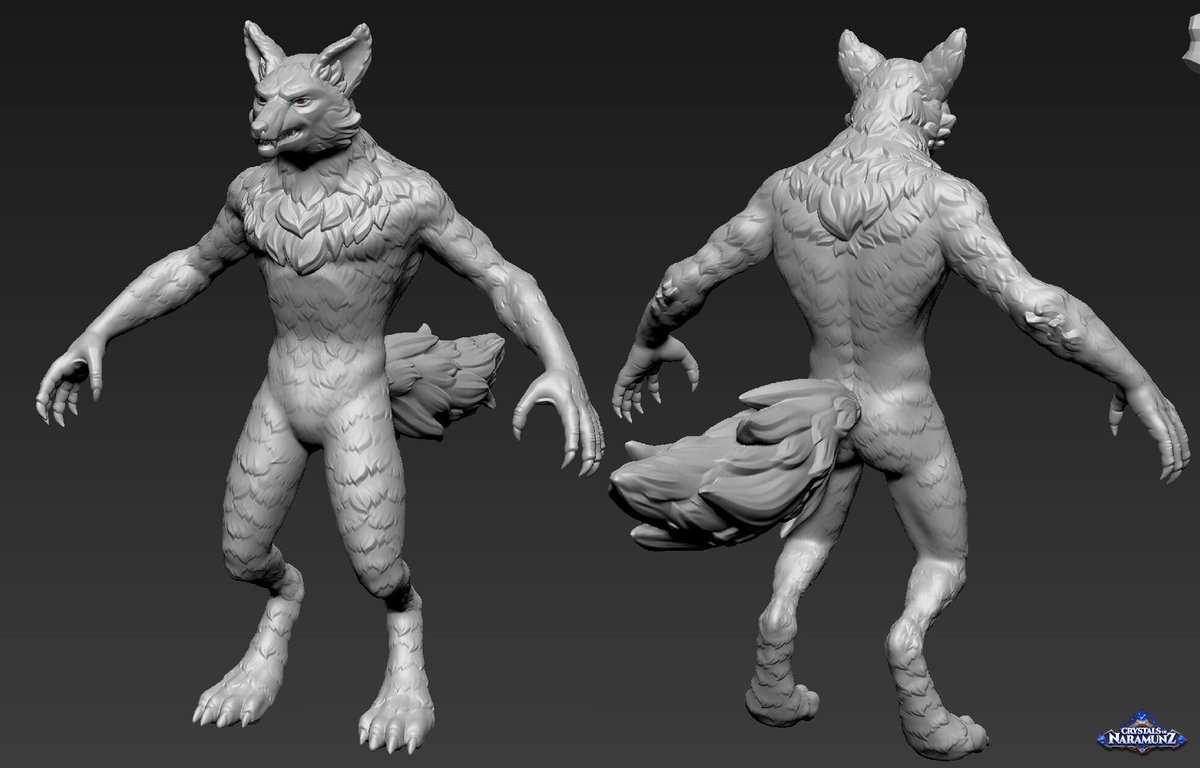 New mob in the works! This nomadic fox dwells in the harsh terrain of Red Ridge, scouting for easy prey 👀🦊