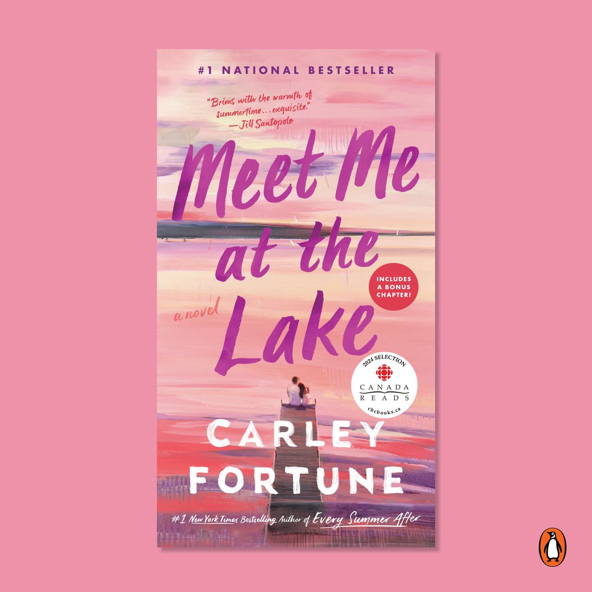 Craving more Carley Fortune before This Summer Will Be Different hits shelves in May? Don't miss the #1 bestseller and Canada Reads finalist, MEET ME AT THE LAKE, out now in mass market paperback with a bonus chapter! @CarleyFortune