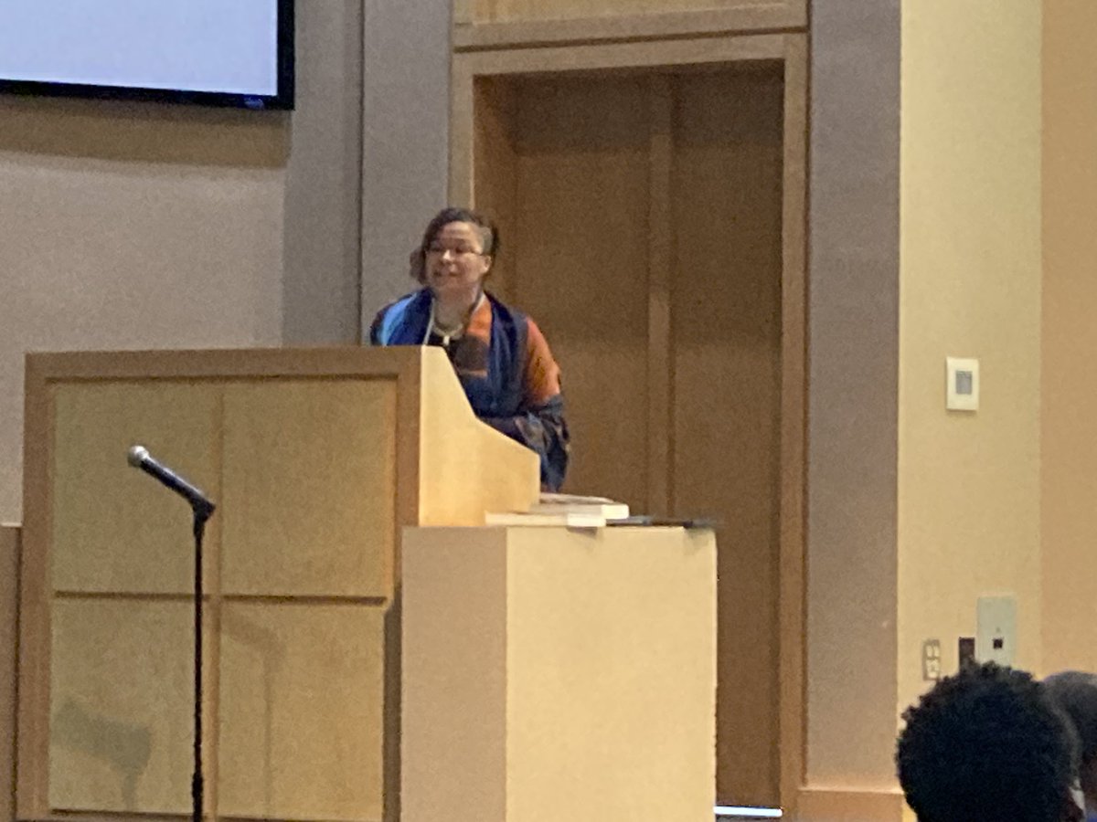 Did you know Elizabeth Catlett and Margaret Walker were roommates? Digitizing Black women’s papers always surfaces networks, collaborations, and influences notes Meta DuEwa Jones in her vibrant keynote for <a href="/BWOA_Project/">Black Women's Organizing Archive</a> and <a href="/DigBlk/">Center for Black Digital Research 🖤 #DigBlk</a> convening!