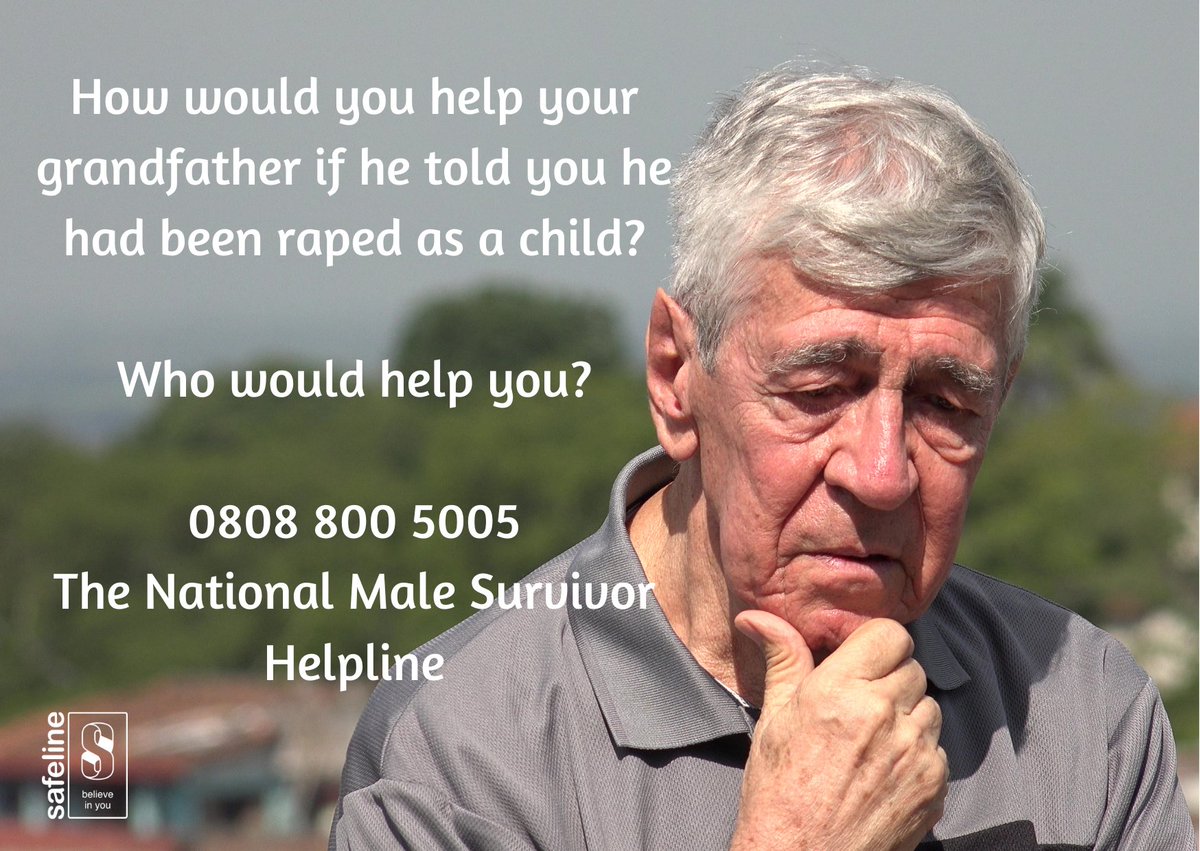 the National Male Survivor Helpline & Online Support Service for adults & children who identify as male & those who support them is open today until 8pm. safeline.org.uk/services/natio… #men #victim #boys #BreaktheSilence #YouMatter #empathy #emotional #Strength #help #together