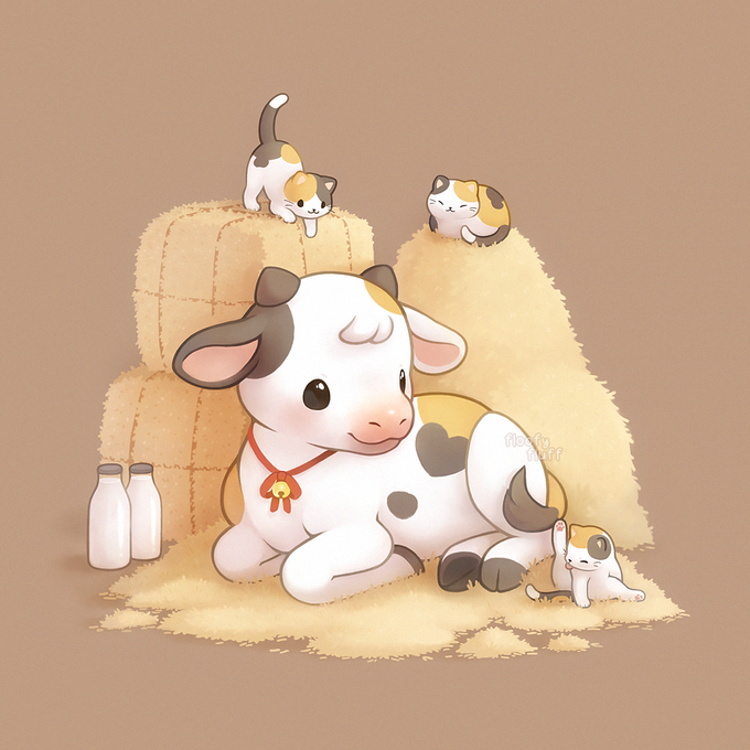 「milk」 illustration images(Latest)