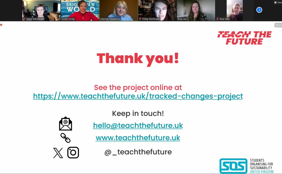 Fantastic to hear about the @_TeachtheFuture Primary Tracked Changes document at the launch today. It's been co-created by students, academics & teachers and will be pivotal to help schools ensure young people have an education for sustainable futures. Bravo 🙌🏽🙌🏾🙌🏻