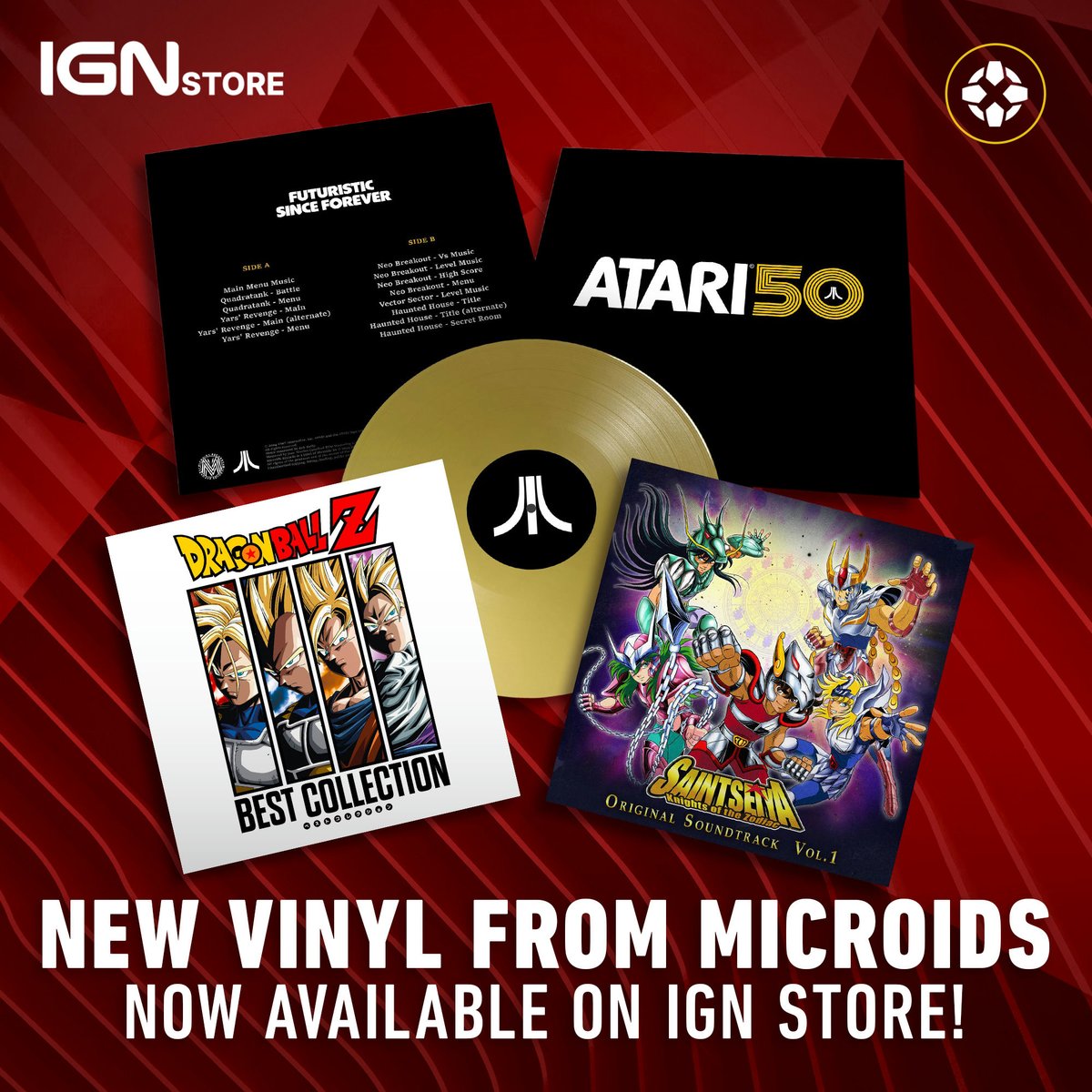 Check out the new vinyl from Microids, now available at the IGN Store: bit.ly/3vuVYbJ