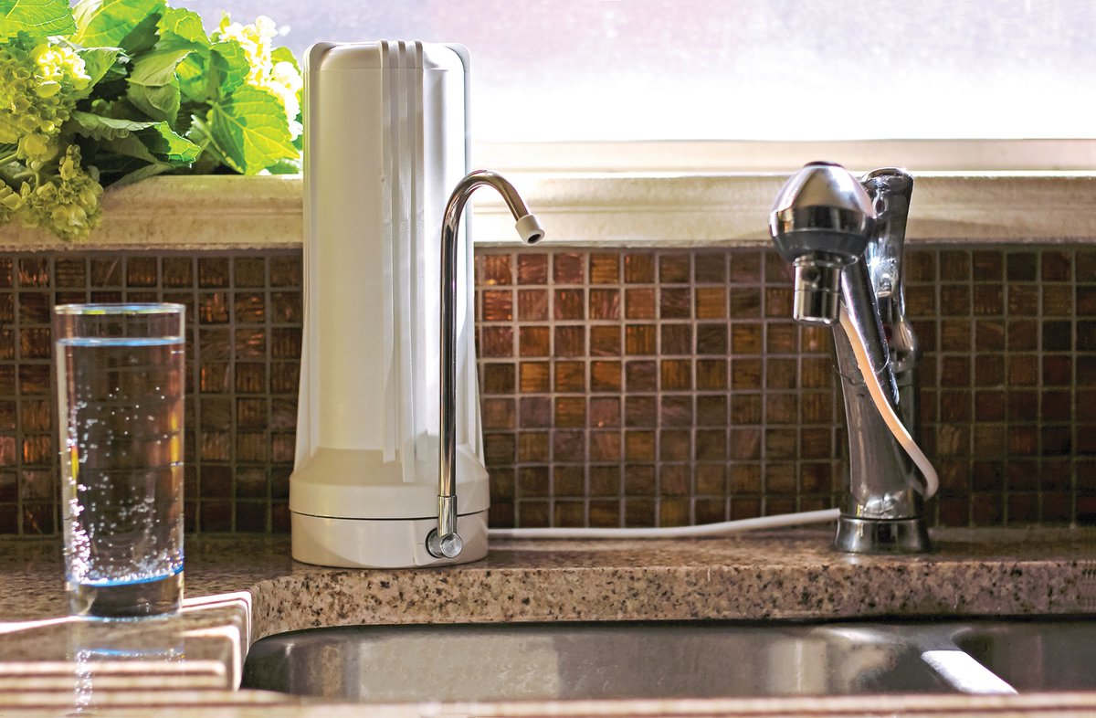 Enjoying a crisp glass of filtered water this fine spring morning 🌿