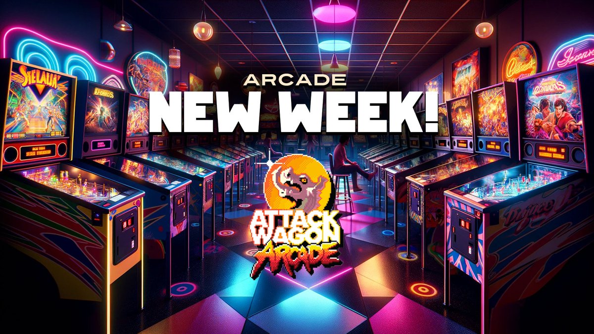 New Week New Leaderboards! Login and lock in your high scores today! arcade.attackwagon.com 
#p2e #nostalgia #arcade