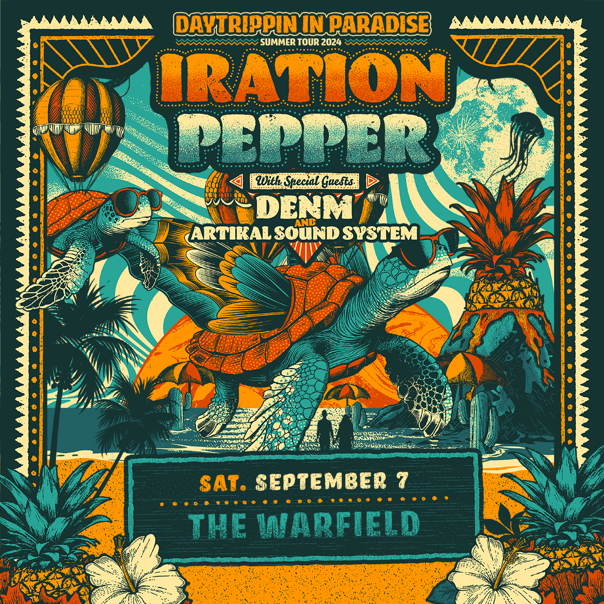 we've decided summer's never ending with @Iration & @PepperLive hitting The Bay on Sept. 7 🌞🍃 presale - wednesday 3.27 on sale - thursday 3.28 🎟 bit.ly/IrationSF