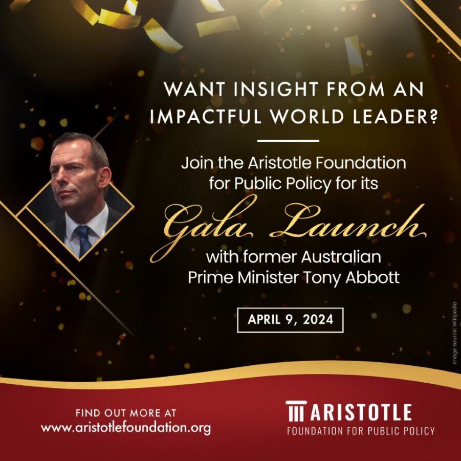 Former Australian PM @HonTonyAbbott will be our keynote speaker at our gala launch on April 9th to provide common sense insights into the state of global affairs. Don't miss out! Tickets available at bit.ly/3IDsT0D. #GalaLaunch #TonyAbbott #SenseAmidstChaos