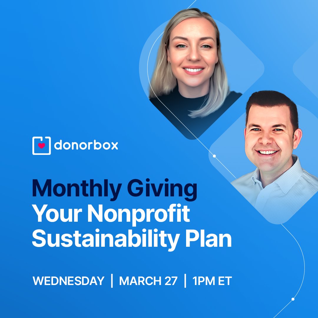 🚀 Transform your nonprofit's journey with monthly giving. Discover how in our webinar featuring Chad Barger on March 27, 1 p.m. ET. Learn actionable strategies for a stable financial foundation. Secure your spot now! → ow.ly/yL5H50R2oNm #NonprofitSuccess ✨
