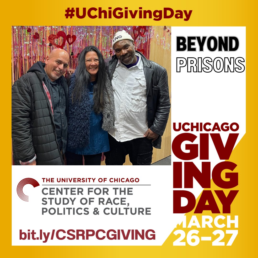 This #Giving Day, consider a gift to CSRPC, the new home of Beyond Prisons. We’ve build a beautiful and brilliant community of scholars, practitioners, artists, and activists. Show us some love by contributing any amount at bit.ly/CSRPCGIVING 🙏🏾 Alice Kim, BP Director