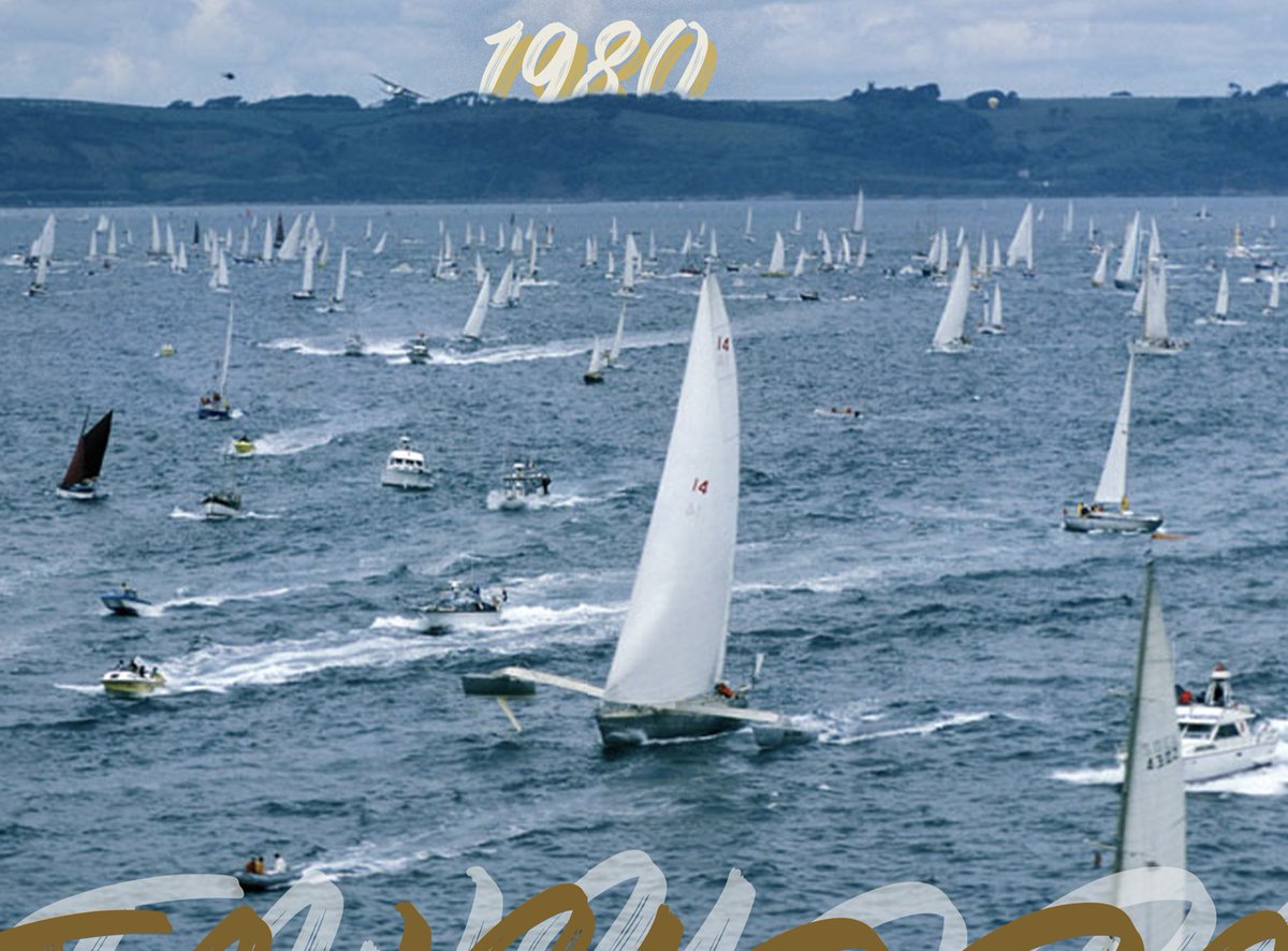 The_Transat_CIC's tweet photo. 🔙 Anciennement appelée la "Transat Anglaise", la Transat CIC, née en 1960, est une course qui a particulièrement marqué l'histoire de la course au large en solitaire.

Si vous deviez choisir UNE édition qui vous a marqué, de laquelle s’agirait-il ? 🧐 https://t.co/gLreYs8Oz1