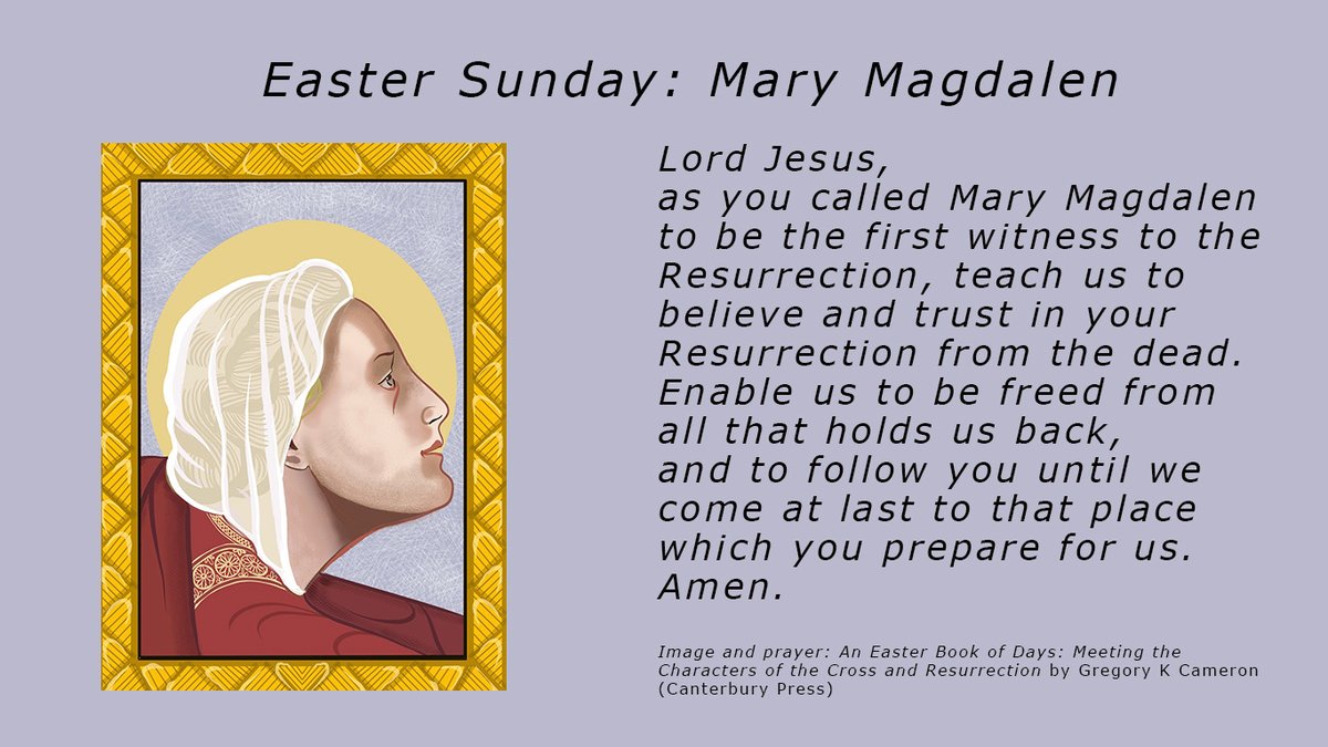 He is Risen! On #EasterSunday the first recorded witness to encounter the risen Lord is Mary Magdalen: dioceseofstasaph.org.uk/lent/ @ChurchinWales @ChurchinWales @DioStAsaphEdu