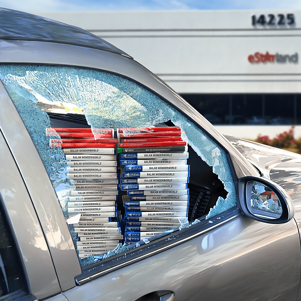 eStarland's tweet photo. Awful day today. I had a copy of Balan Wonderworld in my car to celebrate its 3rd anniversary and someone broke in and left 62 more. https://t.co/Jj47mvtLZx